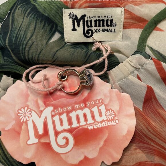 Show Me Your Mumu Maxi Dress Rochester Weddings Bridesmaid Beach Cruise XXS NWT - Picture 8 of 12